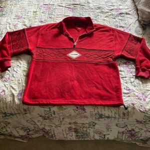 Men’s Tommy Hilfiger pullover sweater red size large